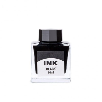 inside engraving square clear fountain ink bottle 50ml