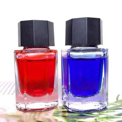 cheap fountain pen ink glass bottle 15 ml