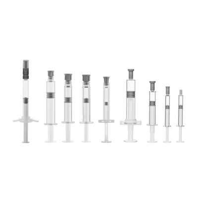 disposable medical pre-filled syringe injector cbd oil filling syringe