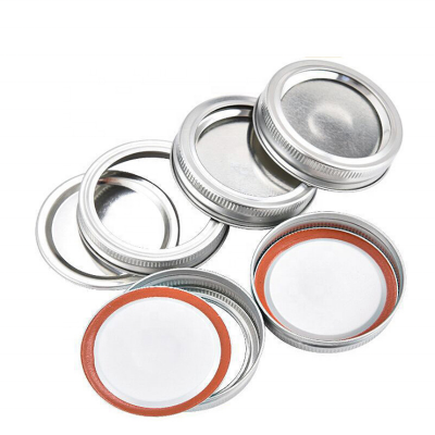 Linlang shanghai hot sale glass products mason jar glass lid