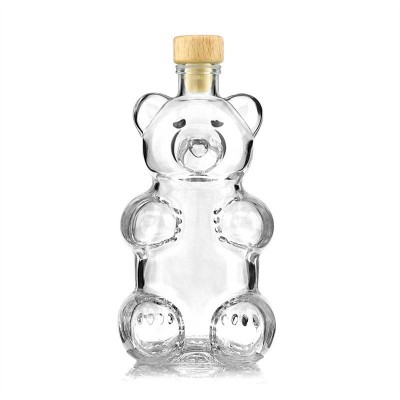 350ml flint teddy bear model shaped glass bottle diffuser bottles