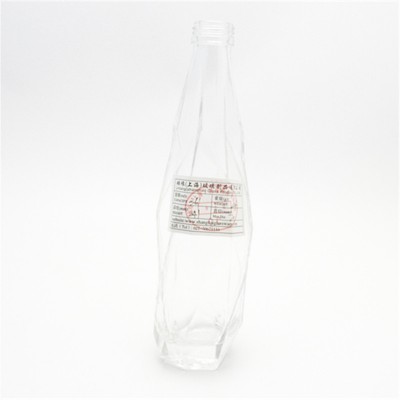 Linlang shanghai hot sale eco friendly crystal water bottles with custom logo 350ml