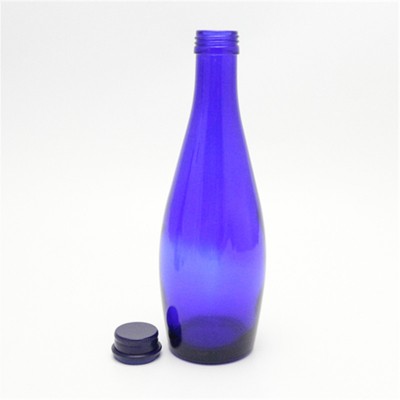 Linlang shanghai customize cobalt blue color eco friendly water bottle 330ml