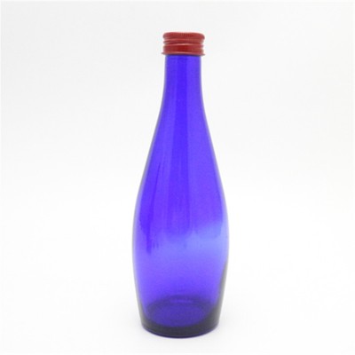 Linlang shanghai customize cobalt blue color bpa free water bottle 330ml